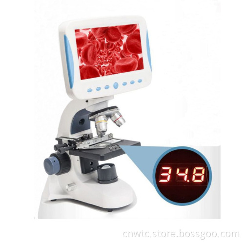 7-inch LCD TV Monitors for Biological Digital Microscopes with Camera